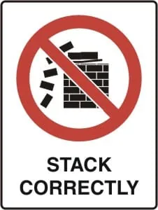 STACK CORRECTLY – Part No. FS 2